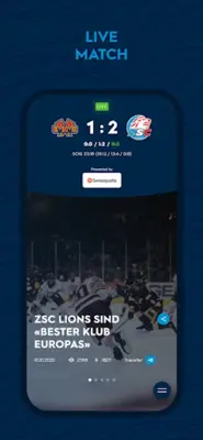 ZSC Lions android App screenshot 4